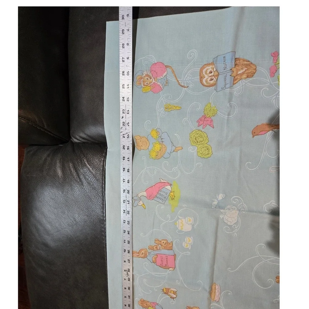Frederick Warne Beatrix Potter Peter Rabbit Fitted Sheet & Pillowcase‎ Set Good